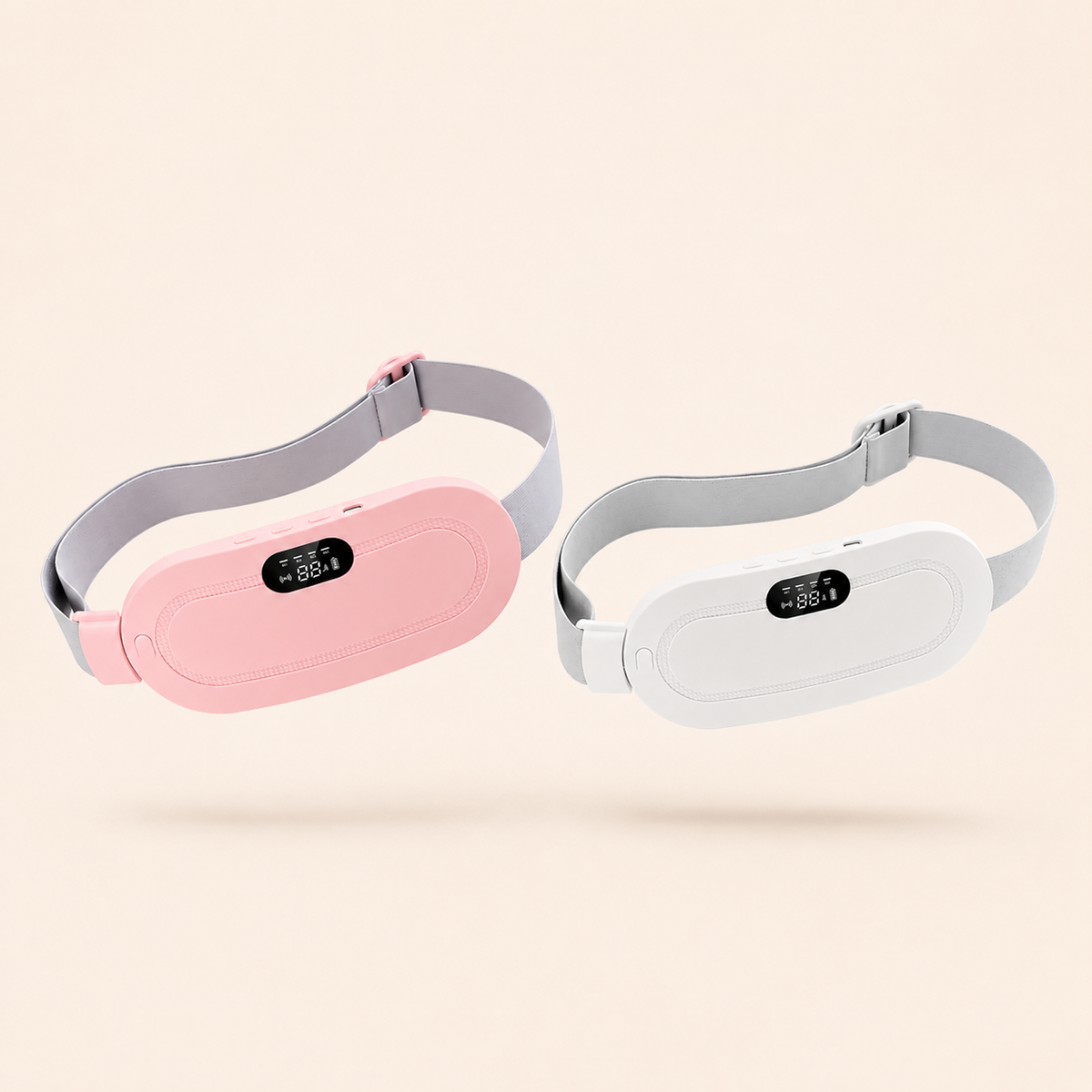 Ceinture Chauffante & Vibrante Rechargeable – Confort Abdominal | InstantLuna