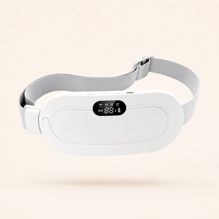 Ceinture Chauffante & Vibrante Rechargeable – Confort Abdominal | InstantLuna